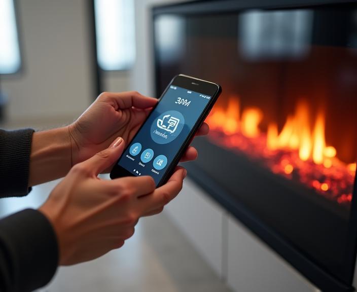 Smart Home Fireplace Control